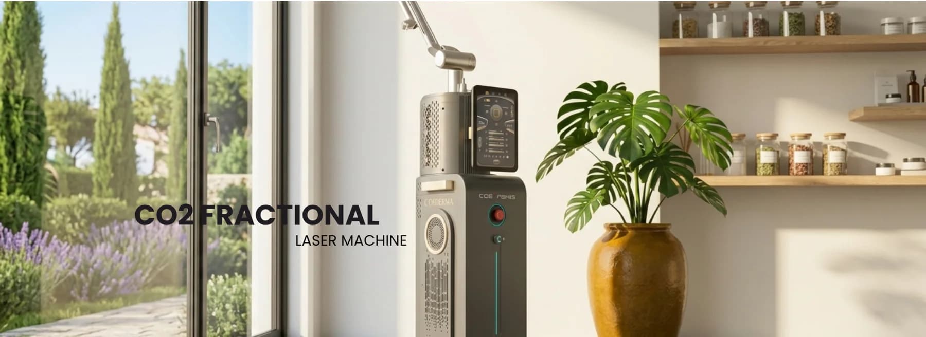 Fractional CO₂ equipment visual