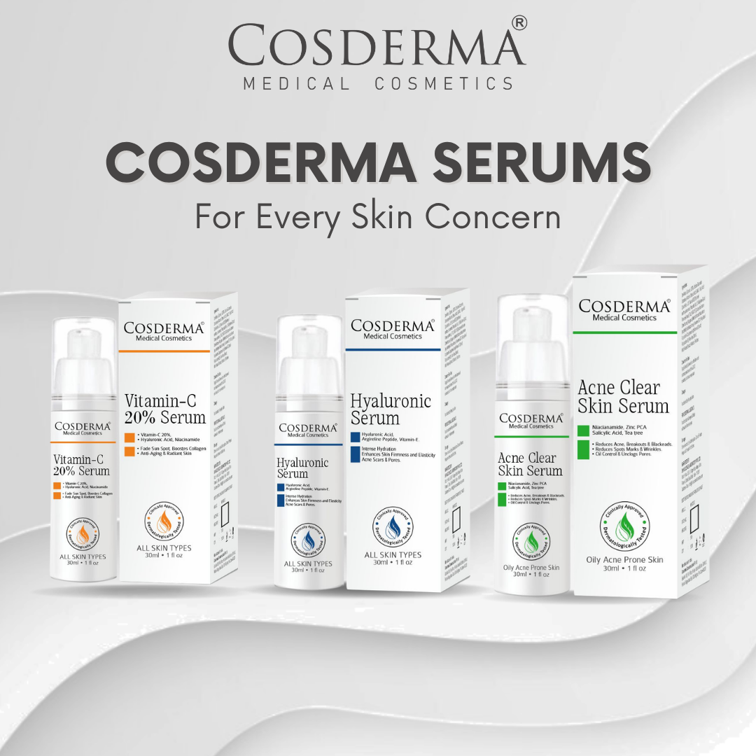Cosderma Professional Serums: Advanced Skincare for Every Skin Type